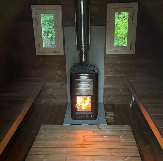 Scandanavian Sauna Pod with Porch